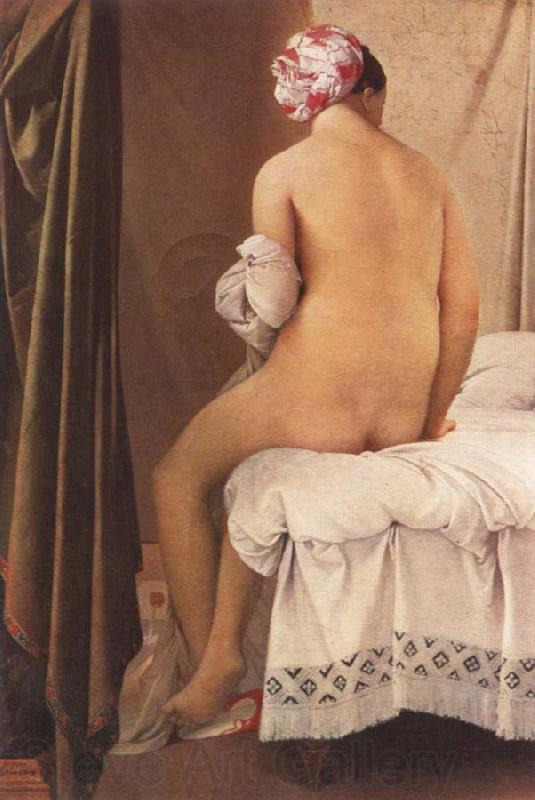 Jean-Auguste Dominique Ingres Valpincon Bather
